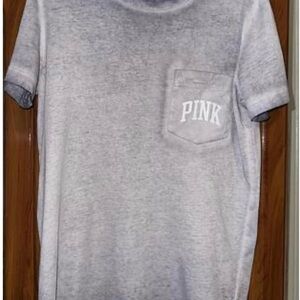 PINK Victoria's Secret Heather Gray Tee